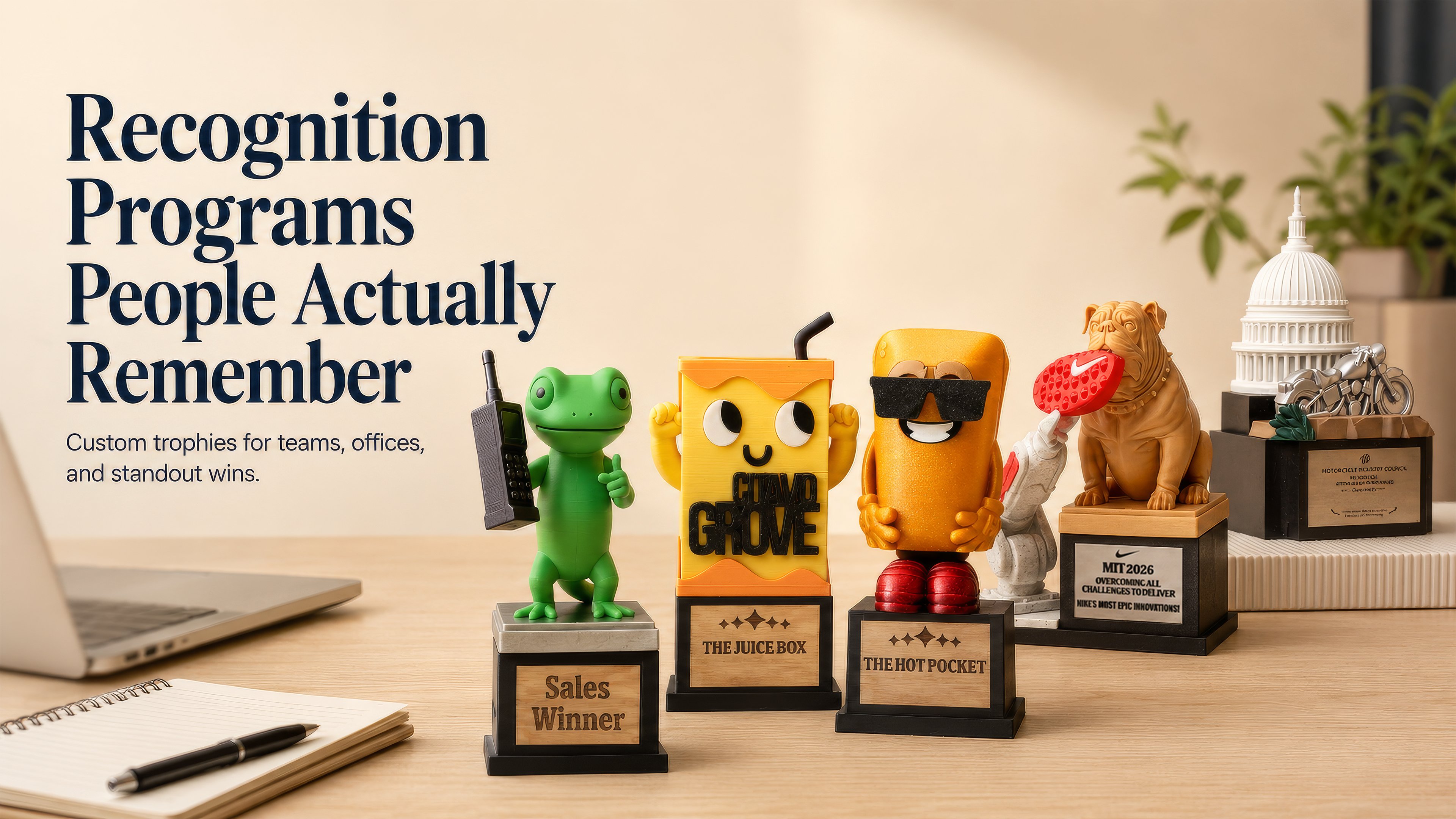 Custom Trophies for Bulk Orders: Recognition Programs That Drive Engagement