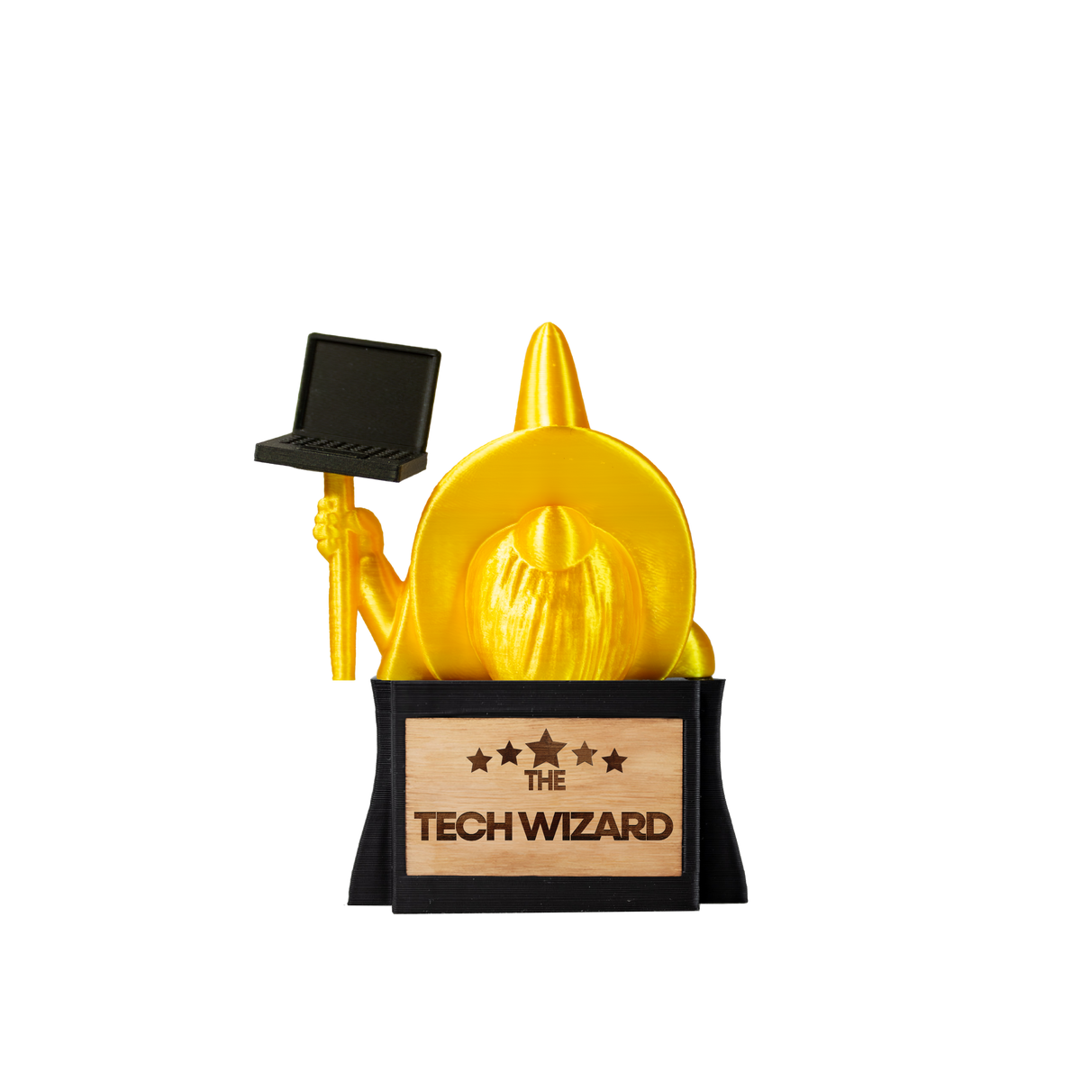 Tech Trophy The Tech Wizard Trophy | Custom Personalized Mini Desk Trophy ...