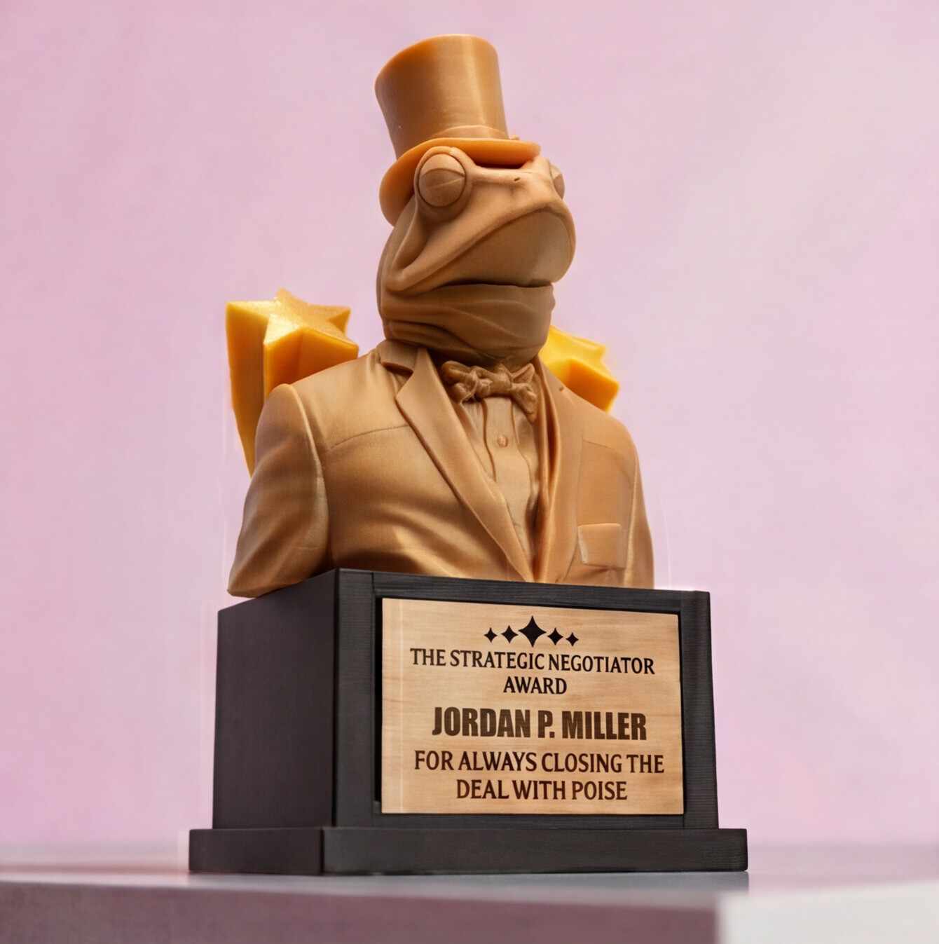 The Negotiator Frog Award