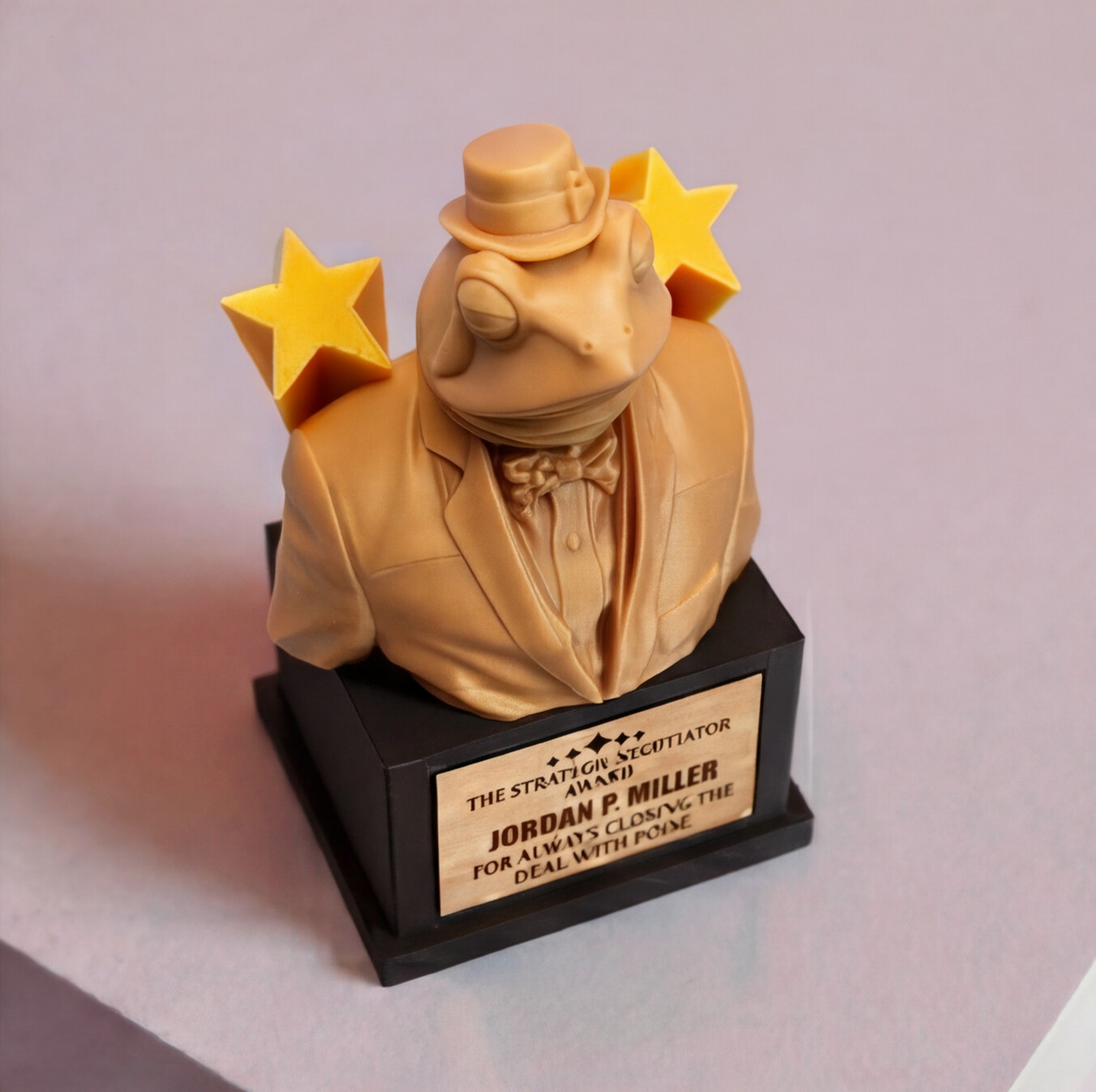 The Negotiator Frog Award