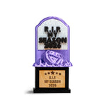 R.I.P. My Season trophy in purple